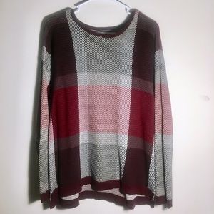 The Limited Plaid Sweater